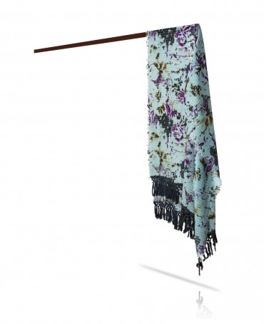 Палантин Унисекс W.FR240-PRINTEMPS/LILAS